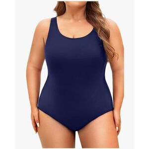 Blue one piece swimsuit, Sizes: 1-M, 1-L